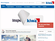 Tablet Screenshot of inspecta.com